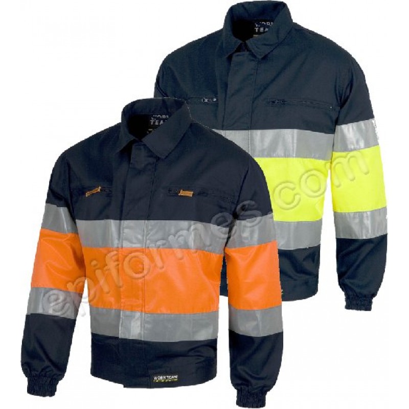 Ropa laboral alta visibilidad 100 algodon sale